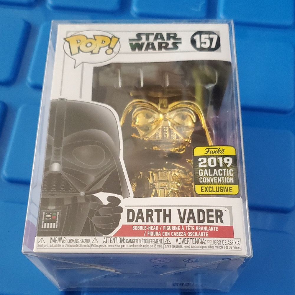 Star Wars Darth Vader #157 Funko Pop Galactic Convention Exclusive